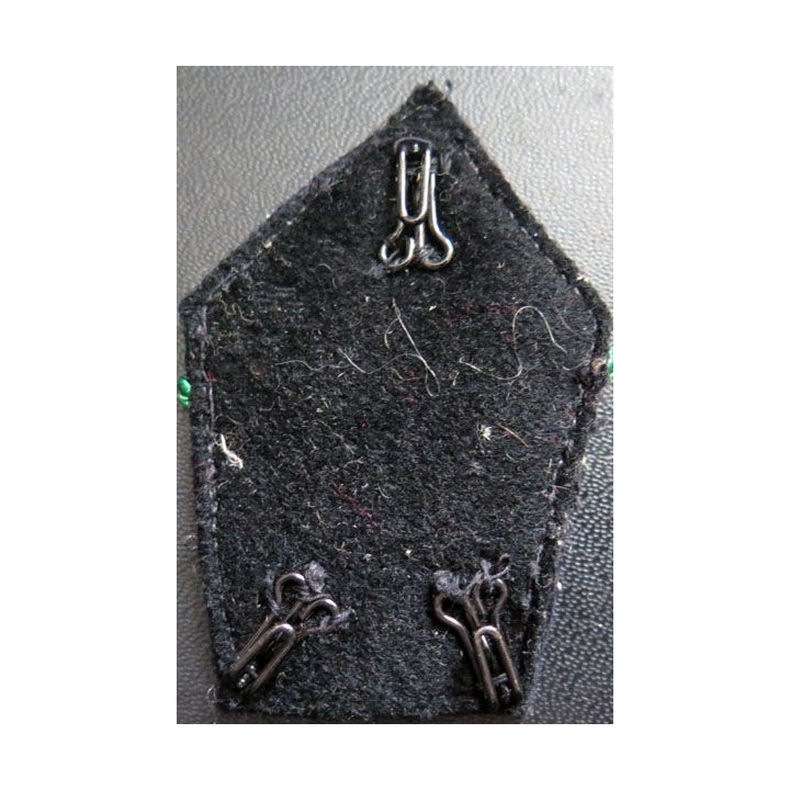 Soutache ( insigne de col ) des officiers brevetés du train en cannetille