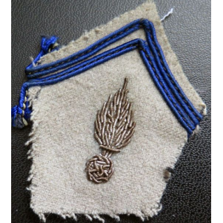 Soutache ( insigne de col ) des cadres du matériel en cannetille