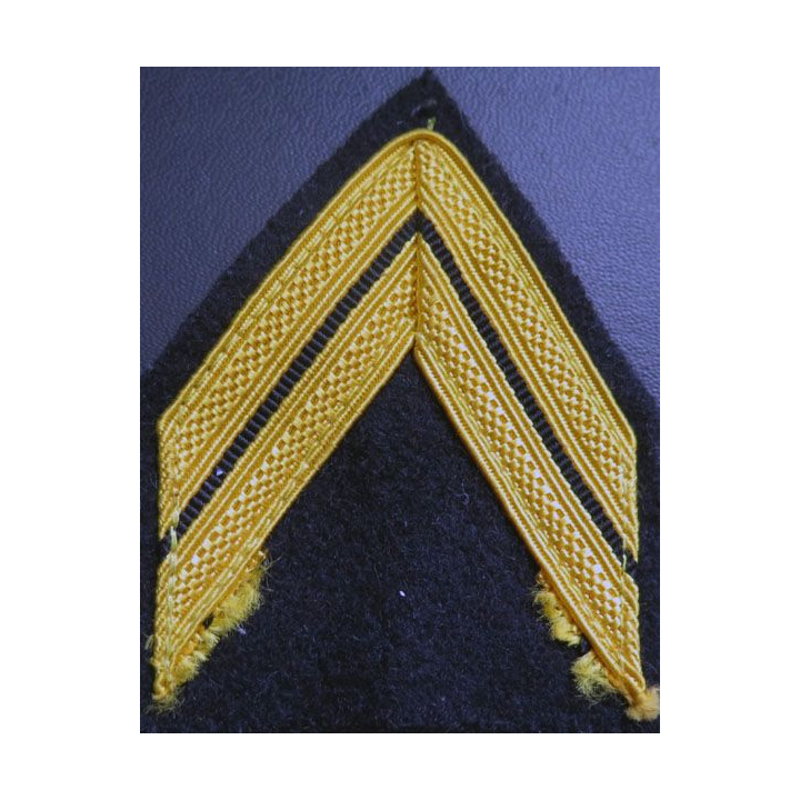 Galon de sergent d'active de chasseurs alpins
