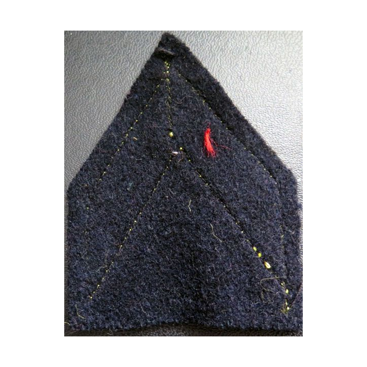 Galon de sergent d'active de chasseurs alpins