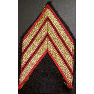 Galon de sergent chef sur crochets