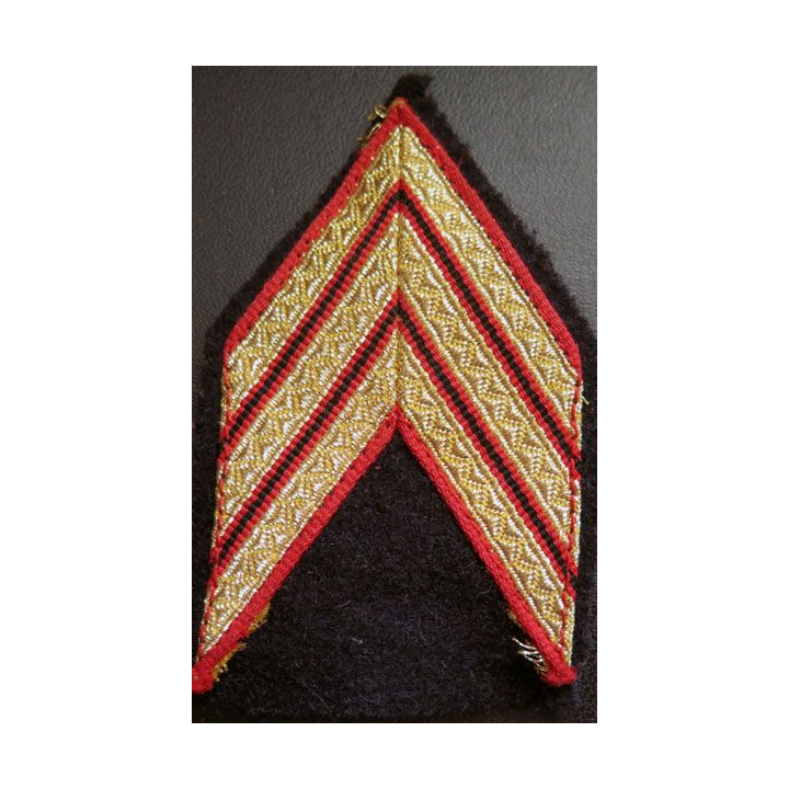 Galon de sergent chef sur crochets