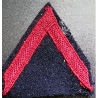 Galon de soldat de 1° Classe rouge