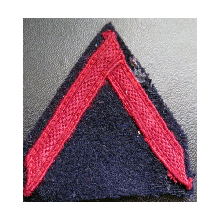 Galon de soldat de 1° Classe rouge
