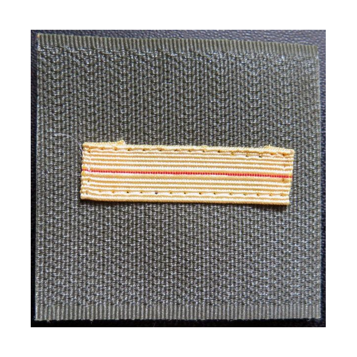 FRANCE : galon de combat d'adjudant chef sur Velcro
