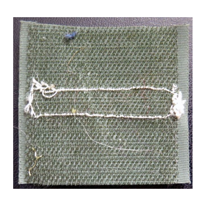 FRANCE : galon de combat d'adjudant sur Velcro