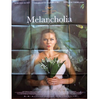 AFFICHE FILM : affiche de cinéma du film "Melancholia" dimension 115 x 158 cm (E028)