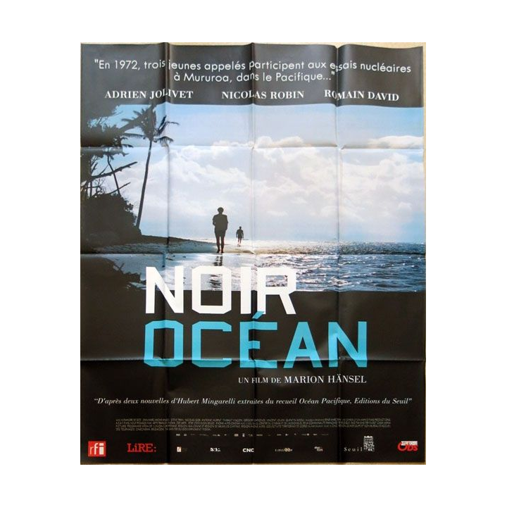 AFFICHE FILM : affiche de cinéma du film "Noir océan" dimension 115 x 158 cm (E028)