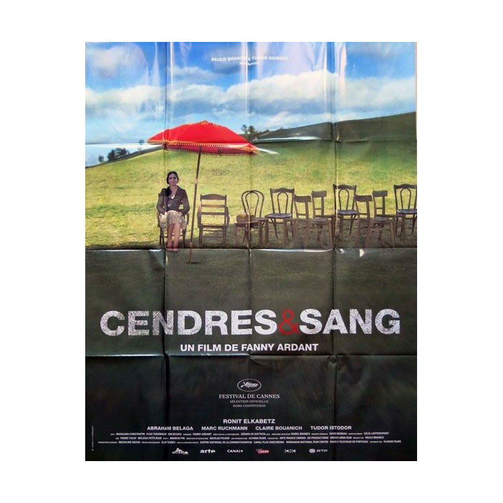 AFFICHE FILM : affiche de cinéma du film " Cendres & Sang " dimension 115 x 158 cm (E028)