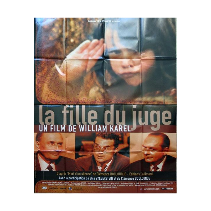 AFFICHE FILM : affiche de cinéma du film "La fille du juge" de 2006 dimension 115 x 158 cm (E028)