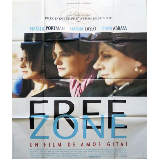 AFFICHE FILM : affiche de cinéma du film "Free zone" de 2005 dimension 115 x 158 cm (E029)