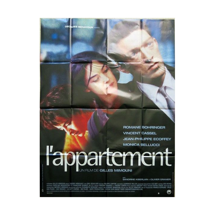 AFFICHE FILM : affiche de cinéma du film "L'Appartement" de 1996 dimension 115 x 158 cm (E029)