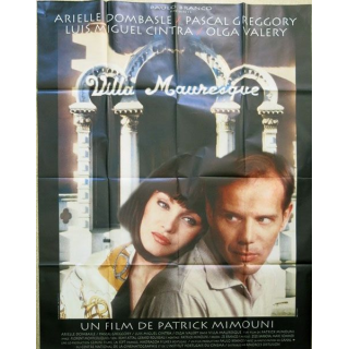 AFFICHE FILM : affiche de cinéma du film "Villa mauresque" 1993 dimension 115 x 158 cm (E029)