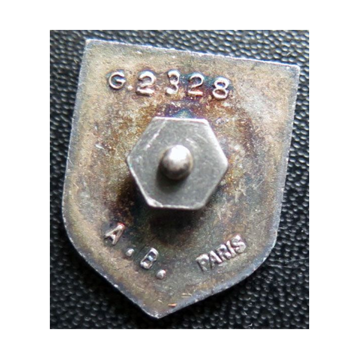 écu de la gendarmerie de Polynésie de fabrication A.B Paris G. 2328