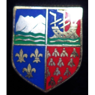 écu gendarmerie de l'Océan Indien de fabrication Drago Marne la Vallée