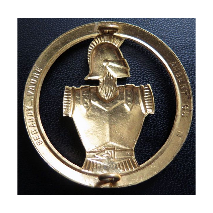  insigne de béret du génie de fabrication Béraudy Vaure Ambert