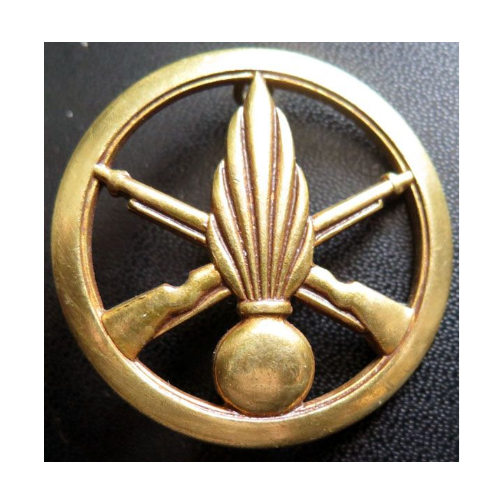 insigne de bérêt de l'infanterie de fabrication Coinderoux