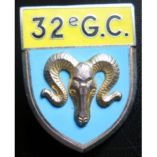 32° GC 32° Groupement de Camp LARZAC DELSART G. 2092 en relief