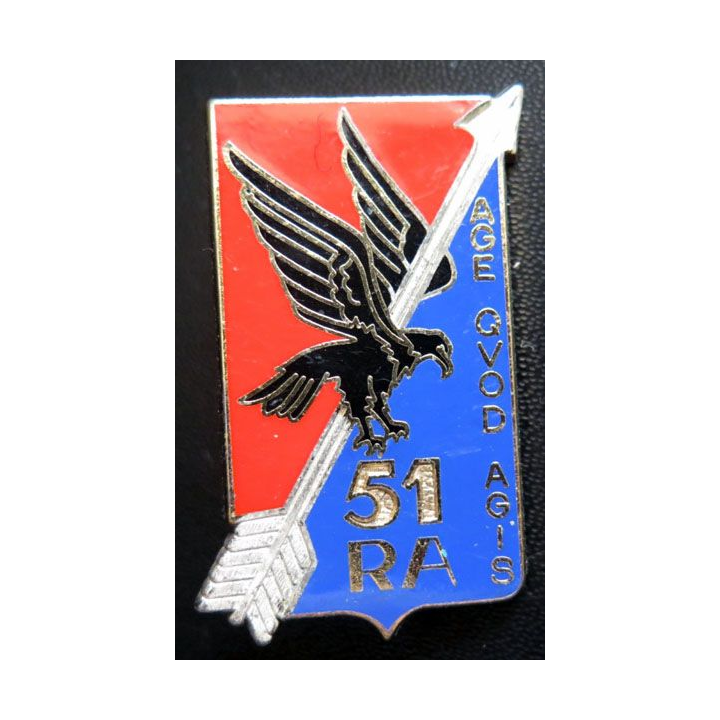 51° RA :  51° régiment d'artillerie de fabrication Drago G.2242