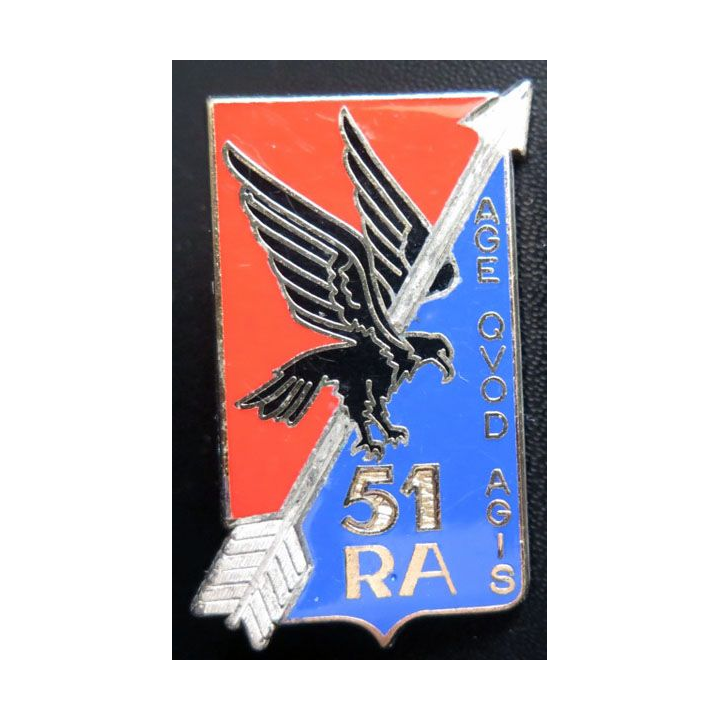 51° RA :  51° régiment d'artillerie de fabrication Drago G.2242