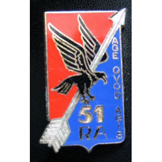 51° RA :  51° régiment d'artillerie de fabrication Drago G.2242