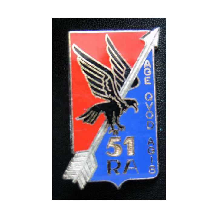 51° RA :  51° régiment d'artillerie de fabrication Drago G.2242