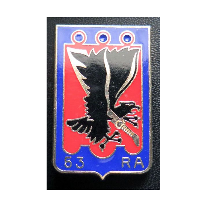 53° RA :  53° régiment d'Artillerie de fabrication Delsart G. 2225