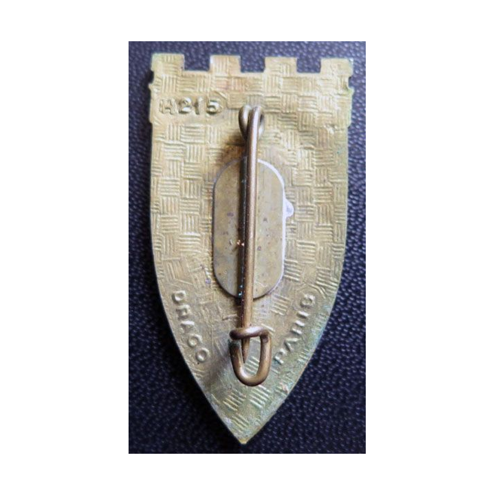 19° RG : insigne du 19° régiment du génie de fabrication Drago H.215