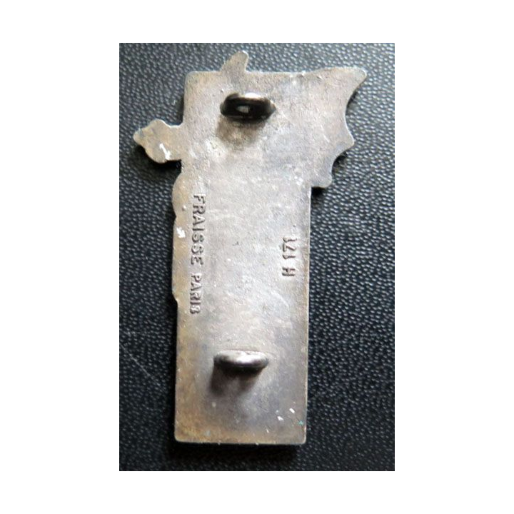 Insigne 2° régiment de dragons de fabrication Fraisse Paris H. 171