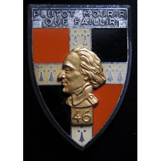 46° régiment d'infanterie Arthus Bertrand Paris G. 2620  hermine écu