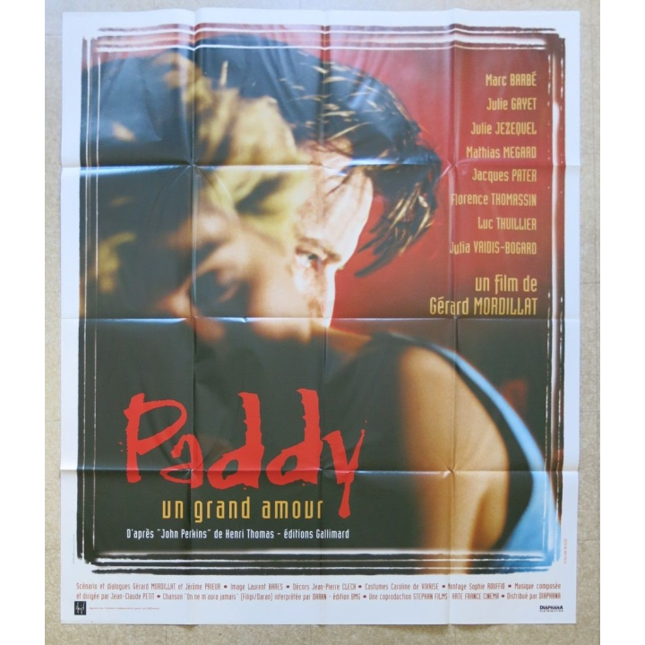 AFFICHE FILM : affiche " Paddy " de 1998 dimension 115 x 158 cm (E030)