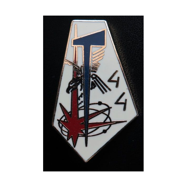 44° RT : insigne du 44° régiment de transmissions Ballard G. 2308