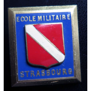 EMS : insigne de l'école militaire de Strasbourg de fabrication Drago G. 436