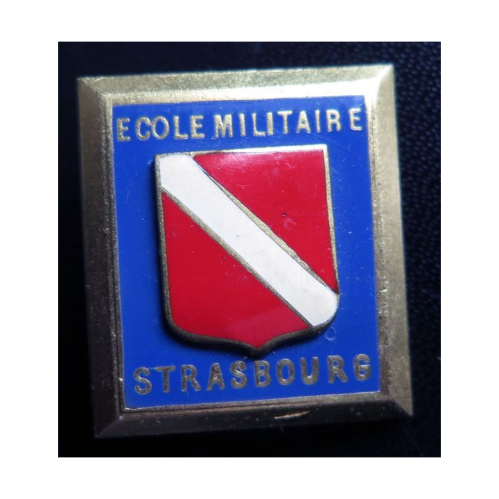 EMS : insigne de l'école militaire de Strasbourg de fabrication Drago G. 436