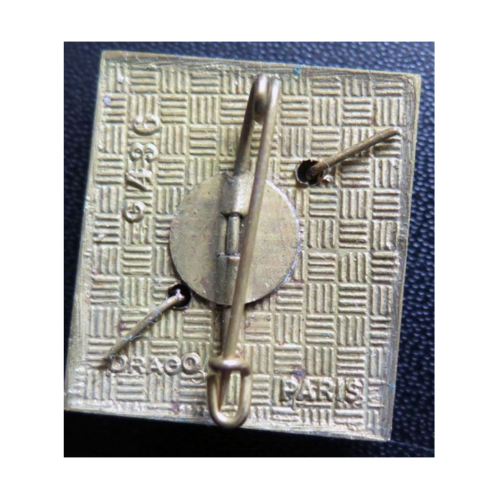 EMS : insigne de l'école militaire de Strasbourg de fabrication Drago G. 436