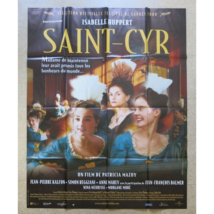 AFFICHE FILM : affiche de cinéma du film "Saint-Cyr" de 1999 dimension 115 x 158 cm (E030)