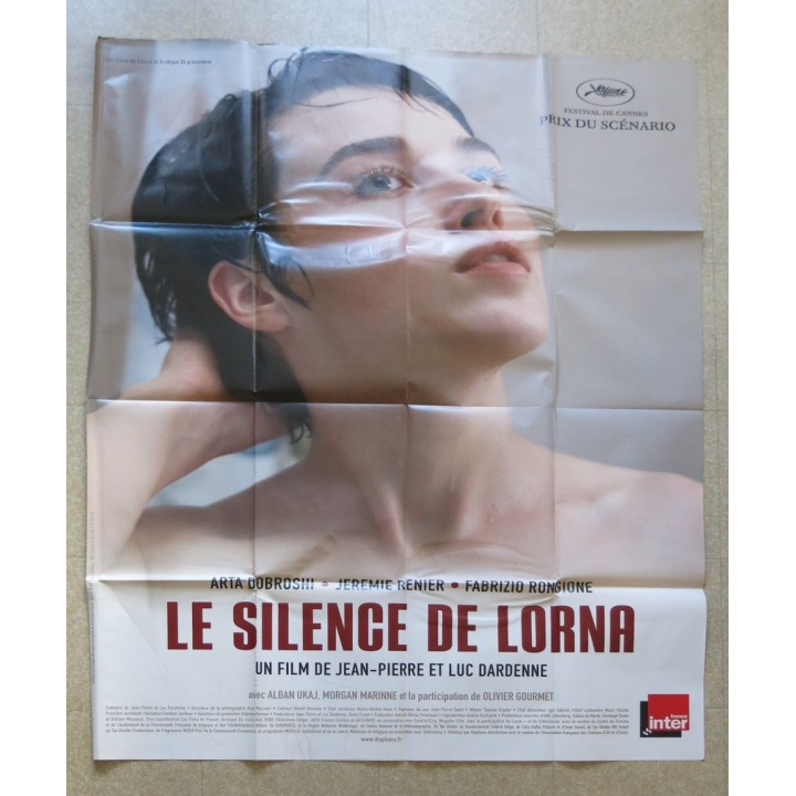 AFFICHE FILM : affiche de cinéma du film "Le silence de Lorna" 2008 dimension 115 x 158 cm (E030)