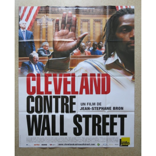 AFFICHE FILM : affiche de cinéma du film "Cleveland contre Wall Street" dimension 115 x 158 cm (E031)