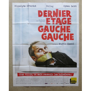 AFFICHE FILM : affiche de cinéma du film "Dernier étage gauche gauche" dimension 115 x 158 cm (E031)