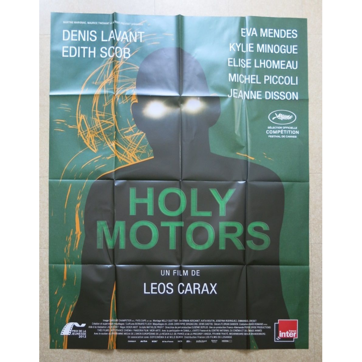 AFFICHE FILM : affiche de cinéma du film " Holy Motors" dimension 115 x 158 cm (E030)