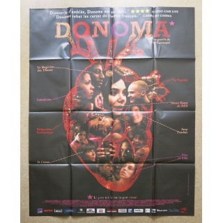 AFFICHE FILM : affiche de cinéma du film " Donoma " dimension 115 x 158 cm  (E031)