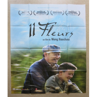 AFFICHE FILM : affiche de cinéma du film " 11 fleurs " dimension 115 x 158 cm (E031)