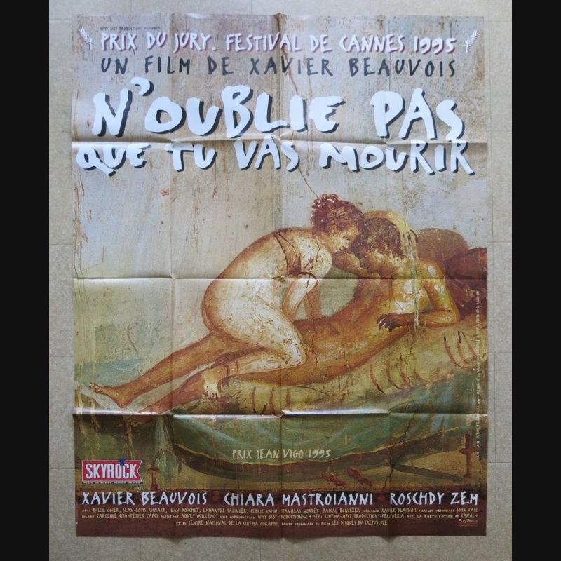 N Oublie Pas Que Tu Vas Mourir Affiche cinéma film N'oublie pas que tu vas mourir 1996 115 x 158 cm