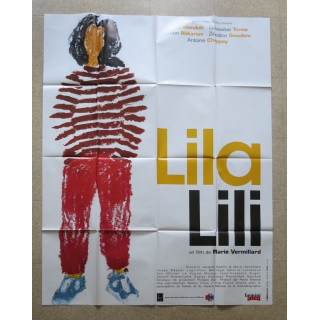 AFFICHE FILM : affiche de cinéma du film "Lila Lili" de 1999 dimension 115 x 158 cm (E032)