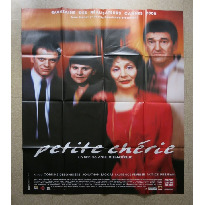 AFFICHE FILM : affiche de cinéma du film "Petite chérie" 2000 dimension 115 x 158 cm (E032)