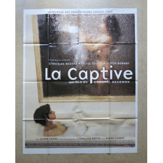 AFFICHE FILM : affiche de cinéma du film " La captive" dimension 115 x 158 mm (E016)