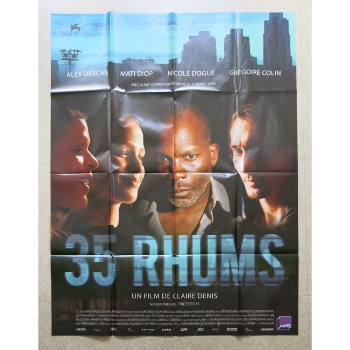 AFFICHE FILM : affiche de cinéma du film "35 Rhums" de 2009 dimension 115 x 158 cm (E032)