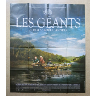 AFFICHE FILM : affiche de cinéma du film " Les géants " dimension 115 x 158 cm (E033)
