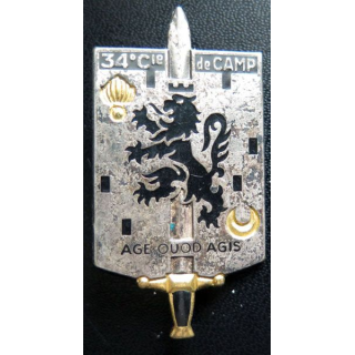 34° CC 31° Compagnie de Camp DRAGO PARIS G 1808