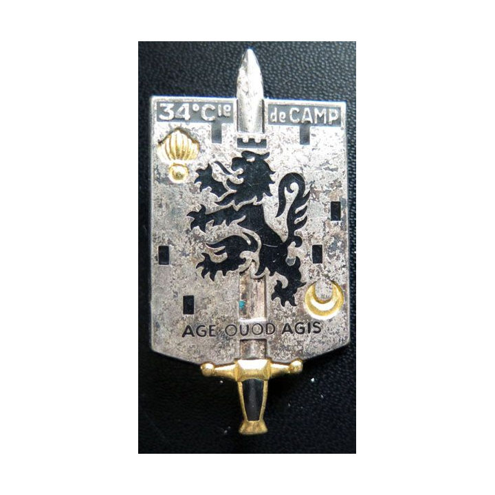 34° CC 31° Compagnie de Camp DRAGO PARIS G 1808